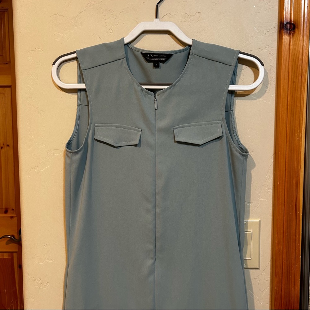 Armani Exchange Soft Blue Jumpsuit - Picture 5 of 16